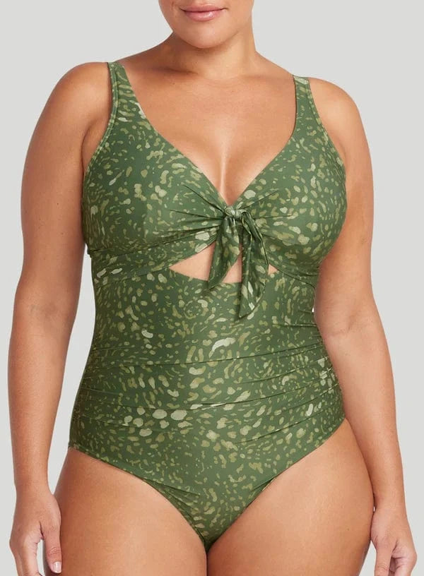 Artesands Vellichore Cezanne One Piece - Olive Vellichore Cezanne One Piece - Olive Splash Swimwear