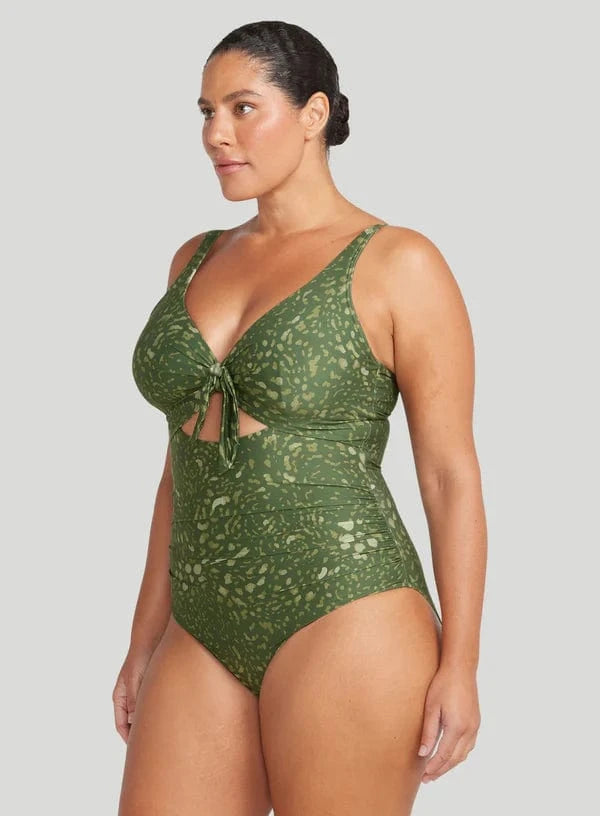 Artesands Vellichore Cezanne One Piece - Olive Vellichore Cezanne One Piece - Olive Splash Swimwear