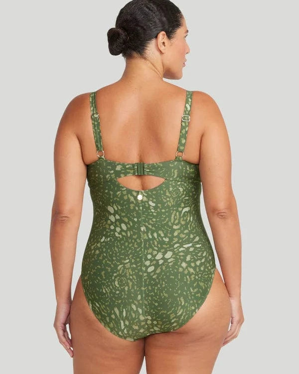 Artesands Vellichore Cezanne One Piece - Olive Vellichore Cezanne One Piece - Olive Splash Swimwear