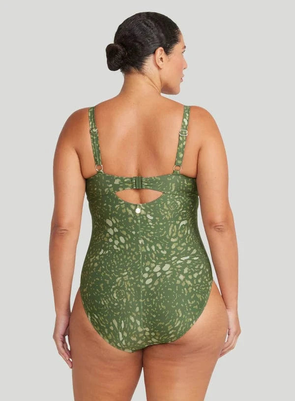 Artesands Vellichore Cezanne One Piece - Olive Vellichore Cezanne One Piece - Olive Splash Swimwear