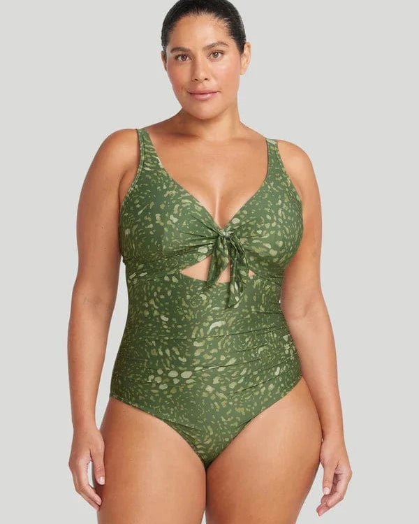 Artesands Vellichore Cezanne One Piece - Olive Vellichore Cezanne One Piece - Olive Splash Swimwear