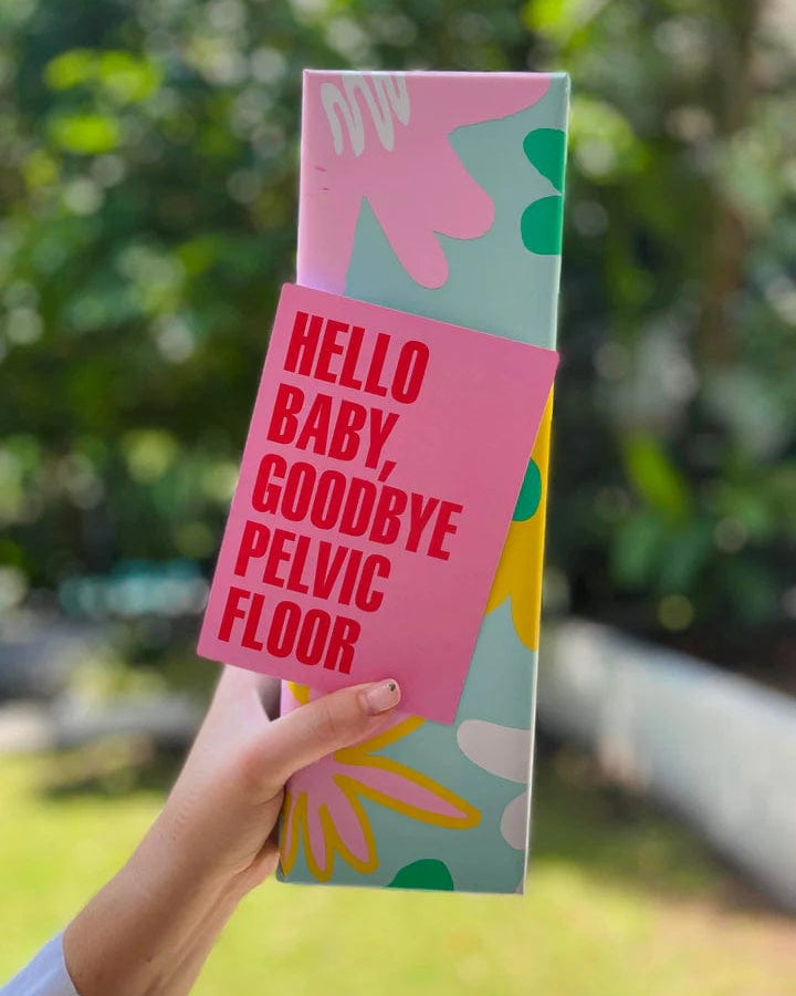 Bad on Paper Hello Baby, Goodby Pelvic Floor Greeting Card Splash Swimwear Accessories PGC001
