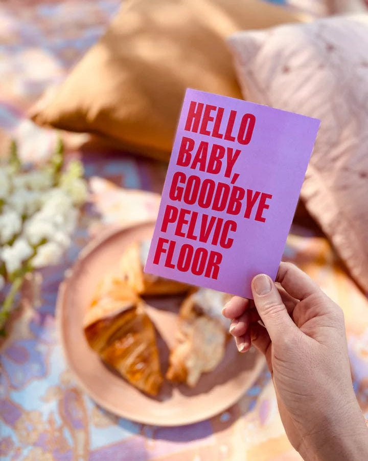 Bad on Paper Hello Baby, Goodby Pelvic Floor Greeting Card Splash Swimwear Accessories PGC001