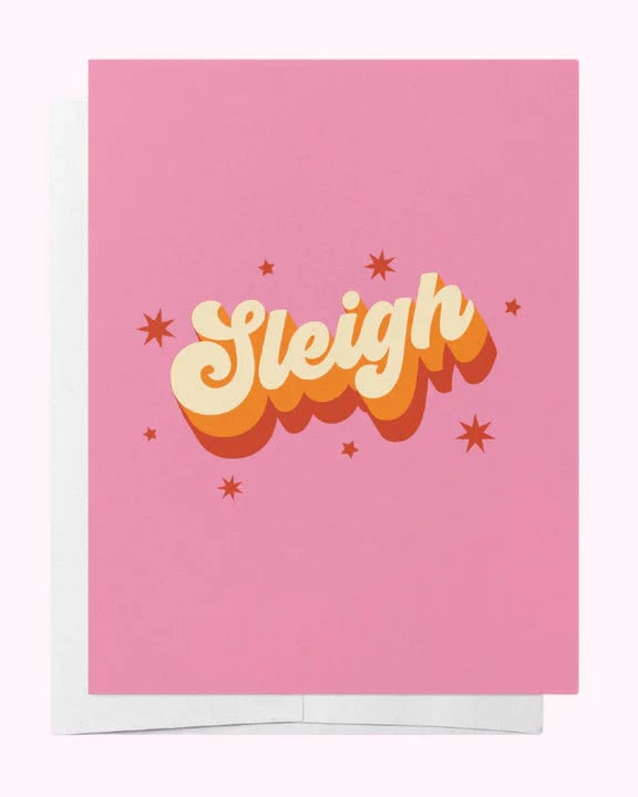 Bad on Paper Sleigh Greeting Card Splash Swimwear Accessories CGC005