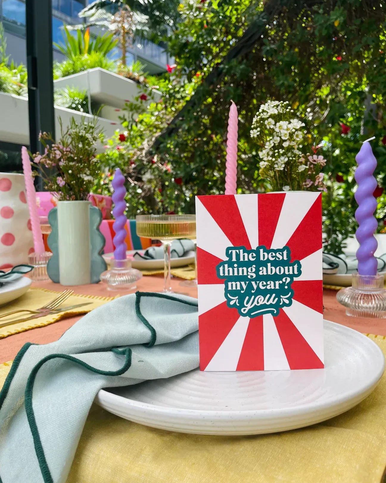 Bad on Paper The Best Thing About My Year? Greeting Card The Best Thing About My Year? Greeting Card Splash Swimwear Accessories CGC013