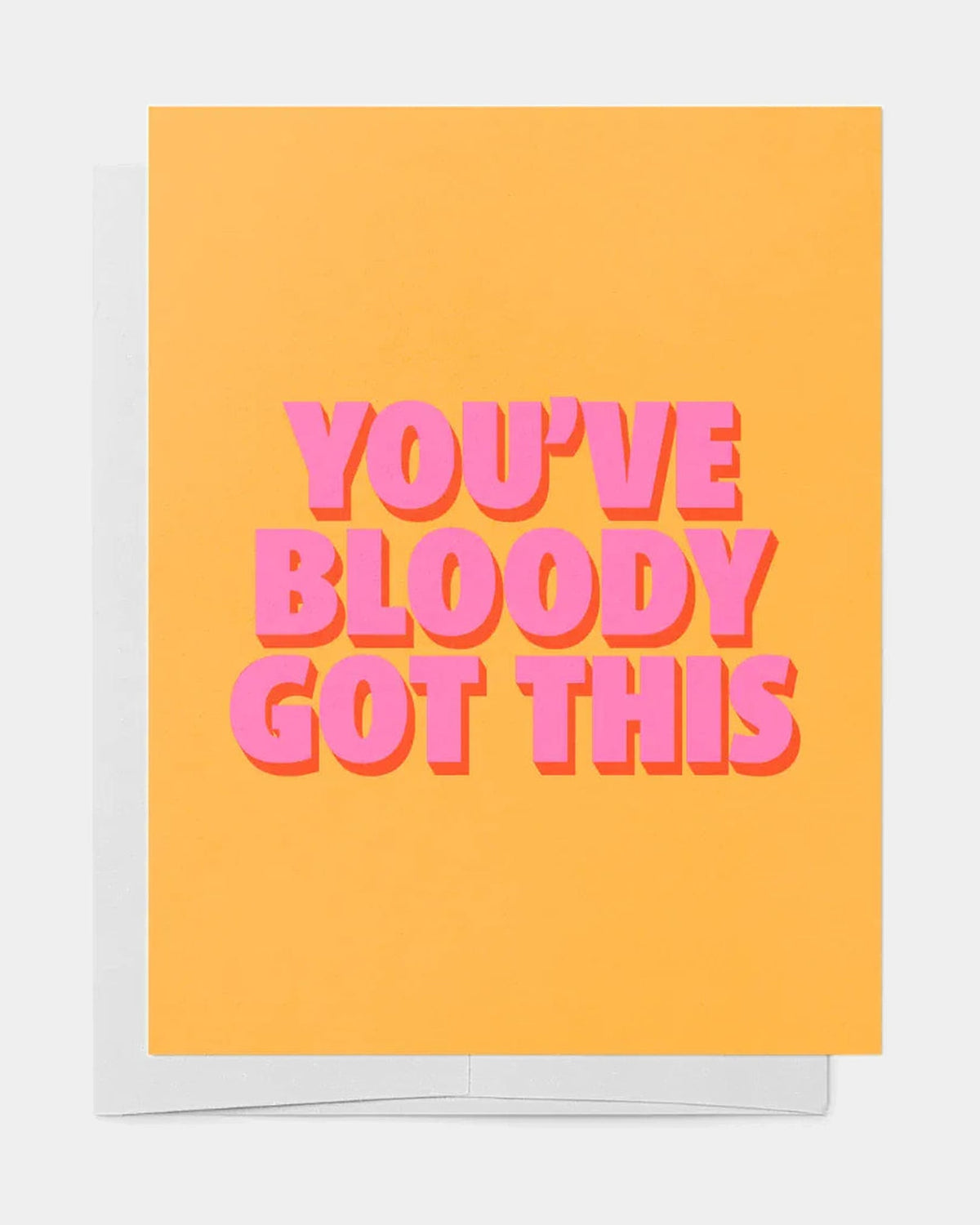 Bad on Paper You've Bloody Got This Greeting Card LEGC001 You've Bloody Got This Greeting Card* Splash Swimwear Accessories LEGC001