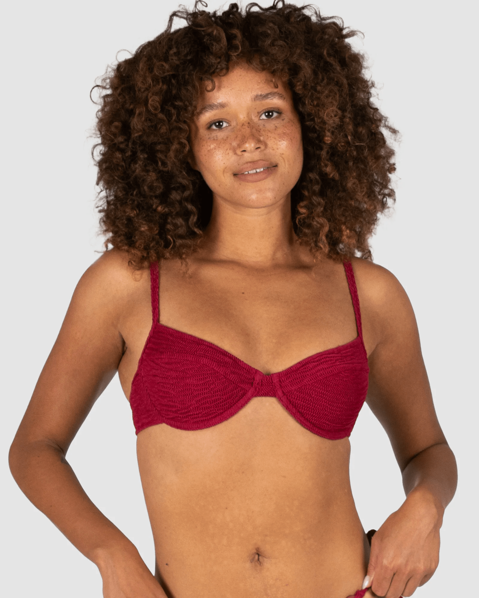 Baku Baku Ibiza B-C Underwire Bikini Bra- Scarlet Baku Ibiza B-C Underwire Bikini Bra- Scarlet Splash Swimwear