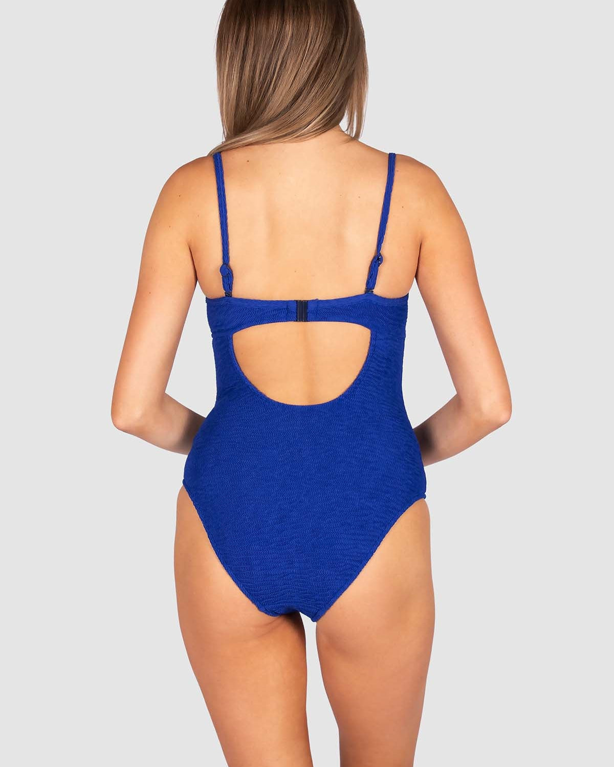 Baku Baku Ibiza Balconette One Piece - Lapis Baku Ibiza Balconette One Piece - Lapis Splash Swimwear One Pieces