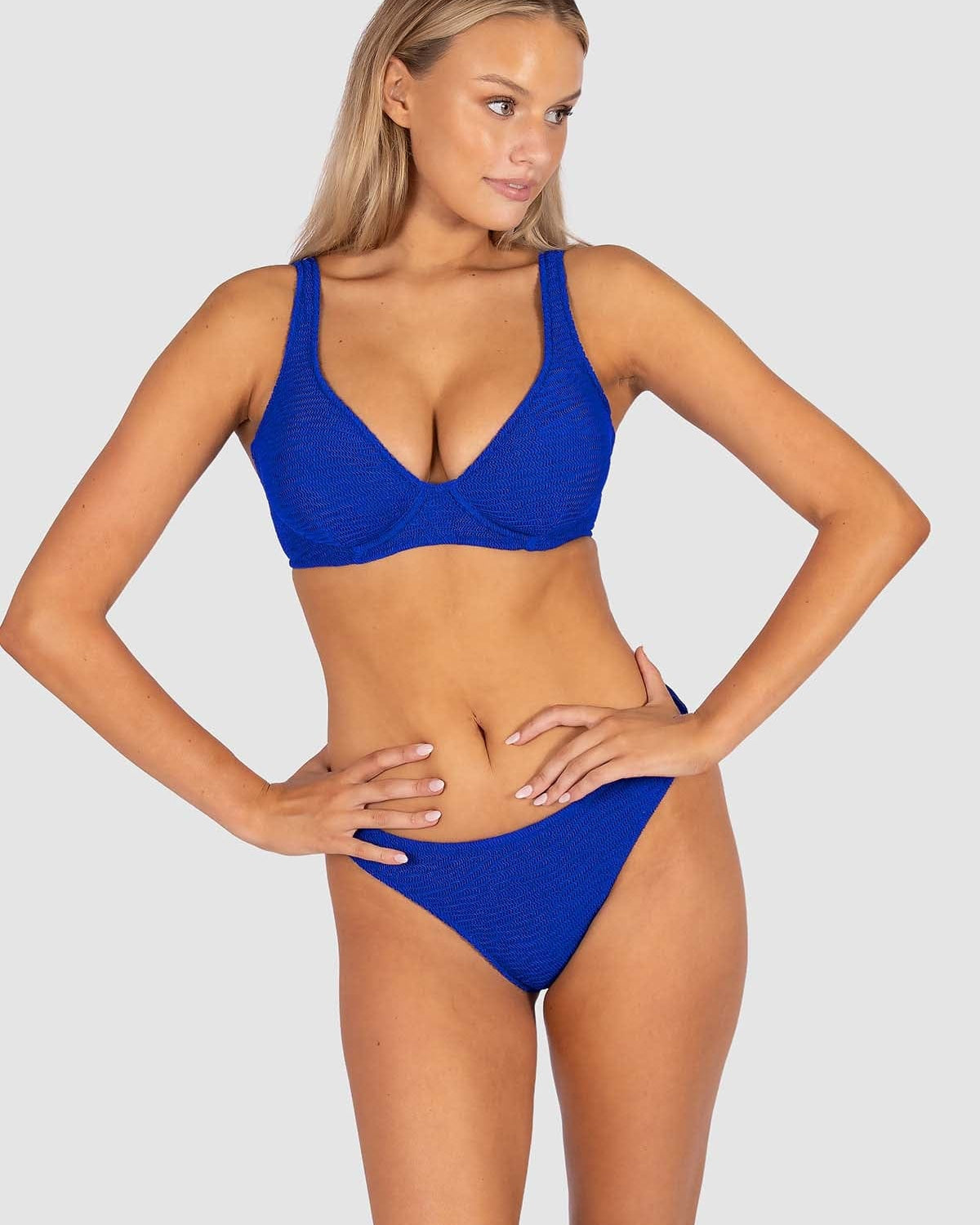 Baku Baku Ibiza DD/E Bra - Lapis Baku Ibiza DD/E Bra - Lapis Splash Swimwear Bikini Tops