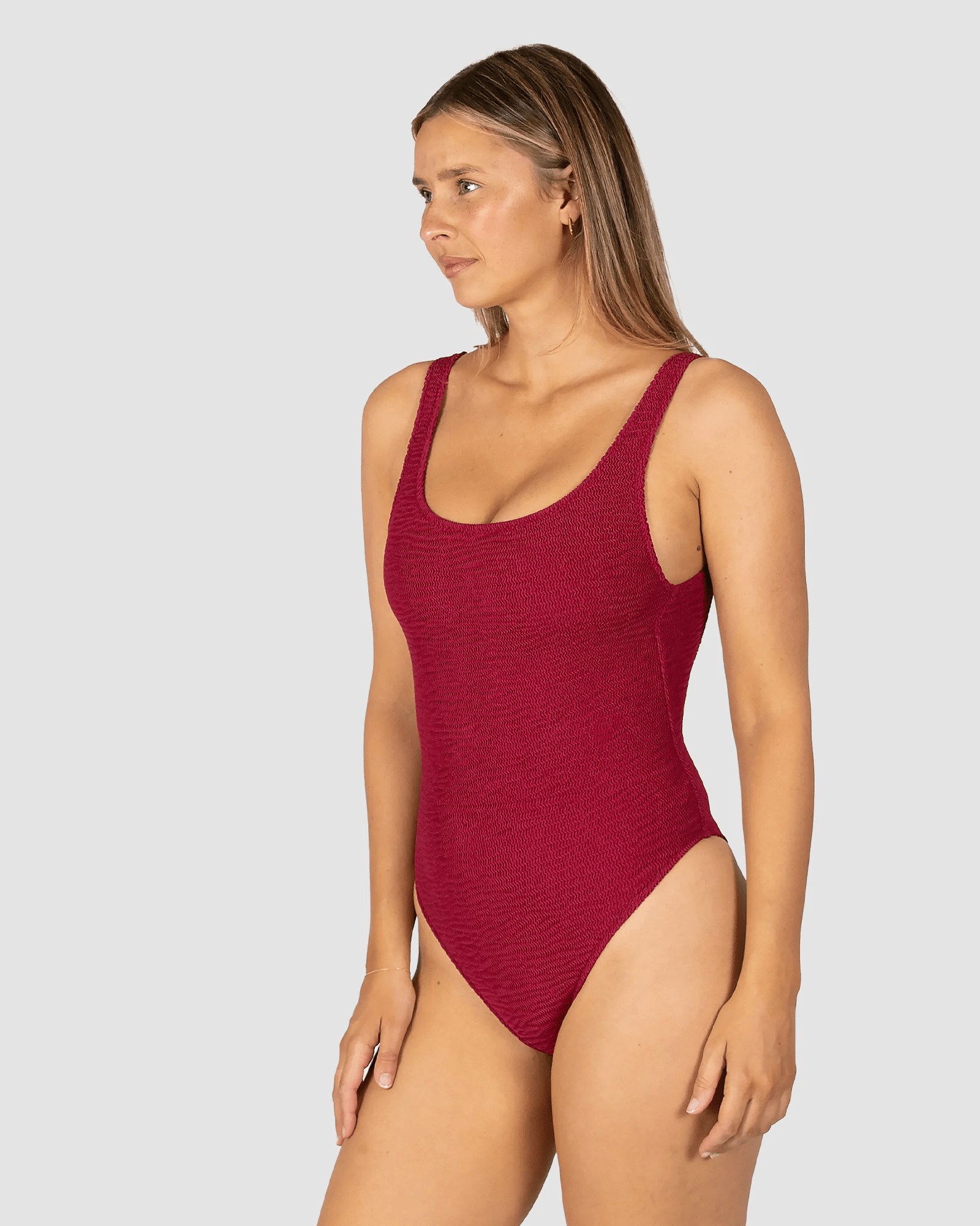 Baku Baku Ibiza Low Back One Piece - Scarlet Baku Ibiza Low Back One Piece - Scarlet Splash Swimwear