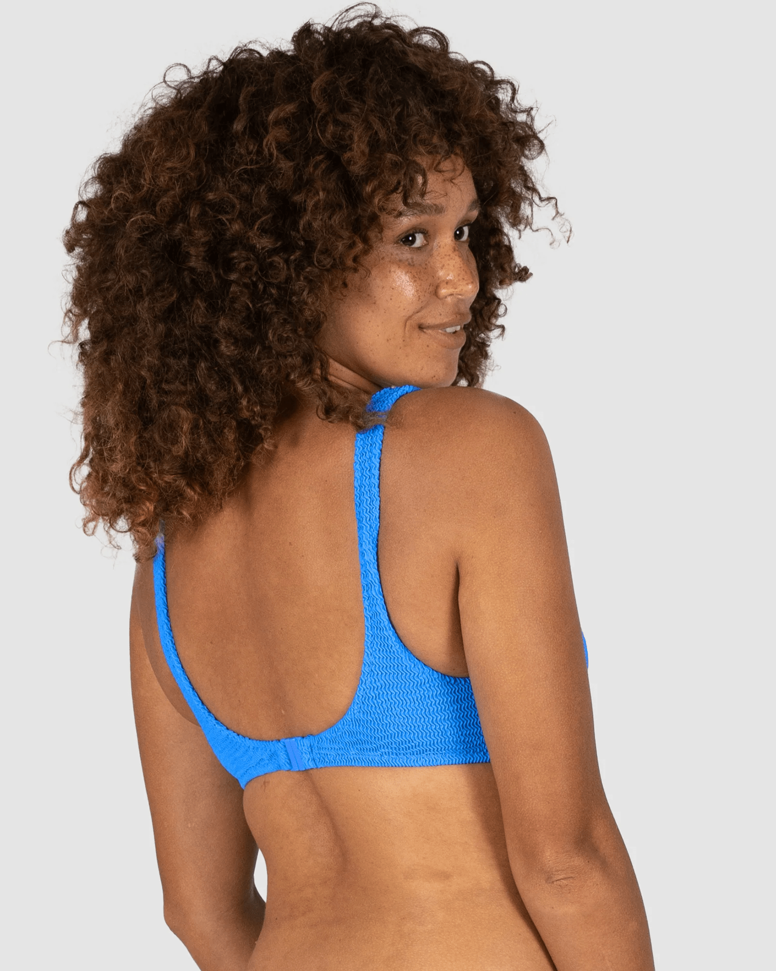 Baku Baku Ibiza Scoop Bralette - Maya Blue Baku Ibiza Scoop Bralette - Maya Blue Splash Swimwear