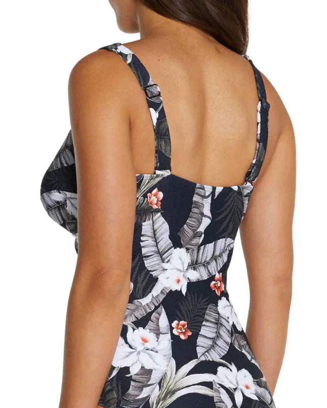Baku Baku Kokomo D-E One Piece - Black M833KKM Baku Kokomo D.E Op | Baku Splash Swimwear One Piece 18 9361355094931