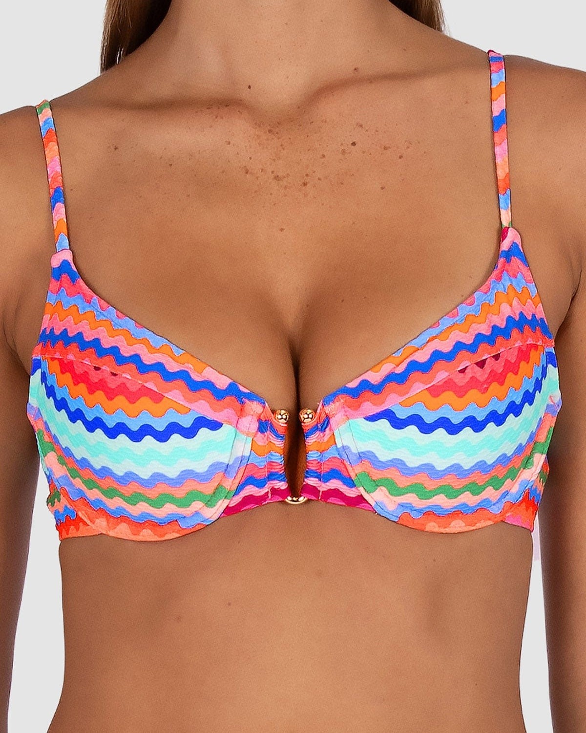 Baku Baku La Mer B.c Bra - Pink Sands Baku La Mer B.c Bra - Pink Sands Splash Swimwear Bikini Tops