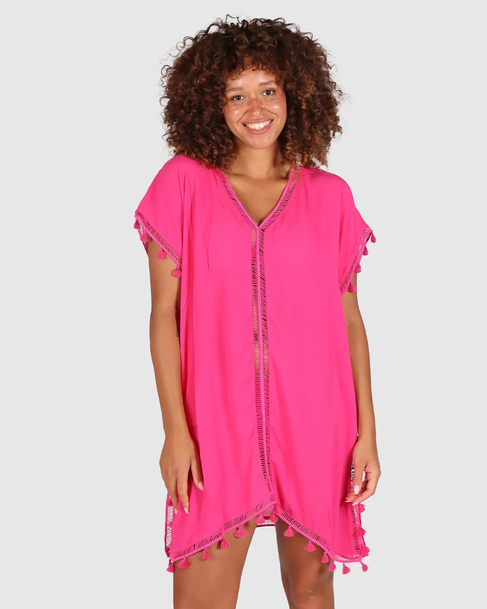 Baku Baku Moroccan Kaftan - O/S Baku Moroccan Kaftan - O/S Splash Swimwear Kaftans & Cover Ups
