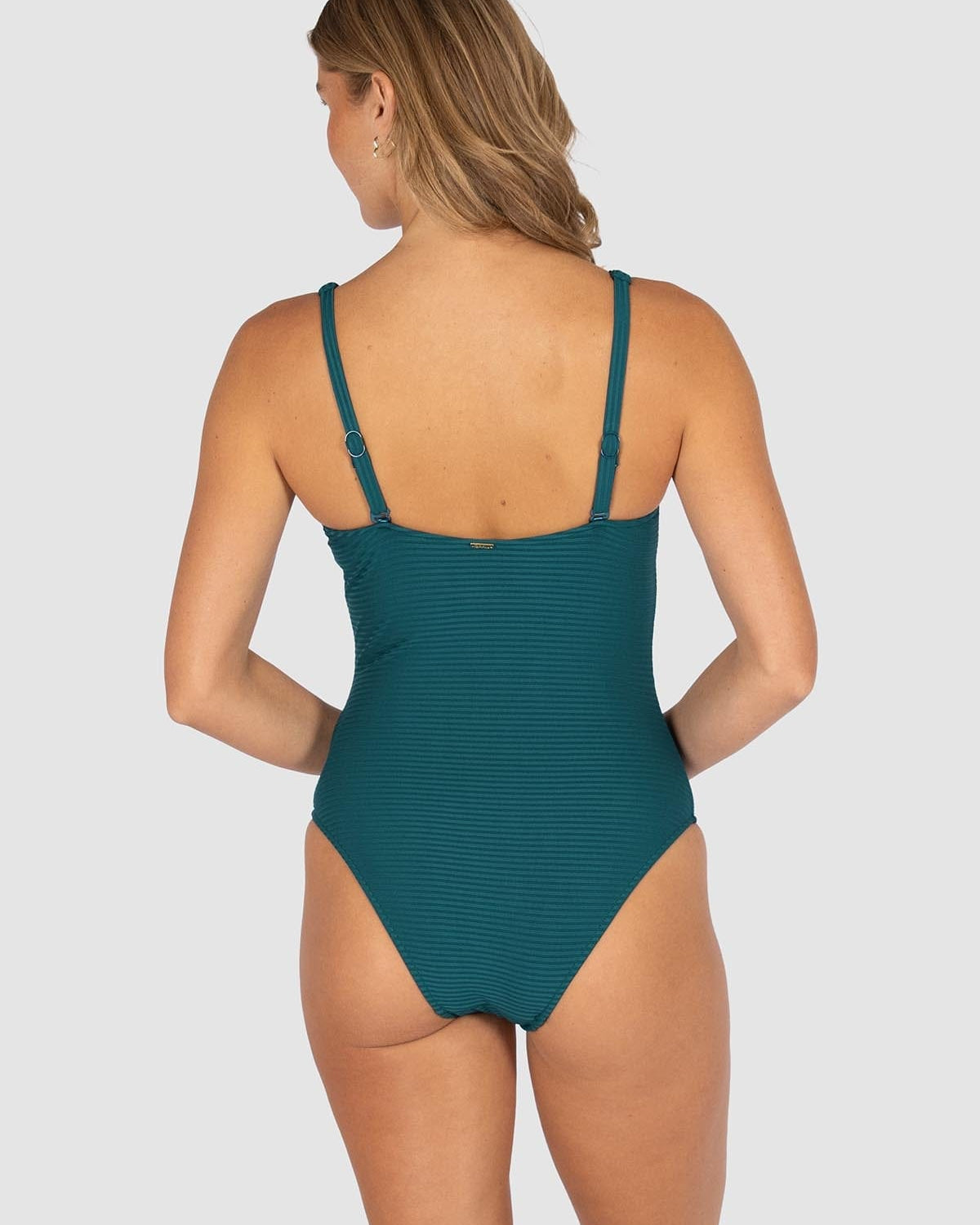 Baku Baku Positano D/E Cup Underwire One Piece Swimsuit - Canopy Green Baku Positano D/E Cup Underwire One Piece Swimsuit - Canopy Green Splash Swimwear One Piece