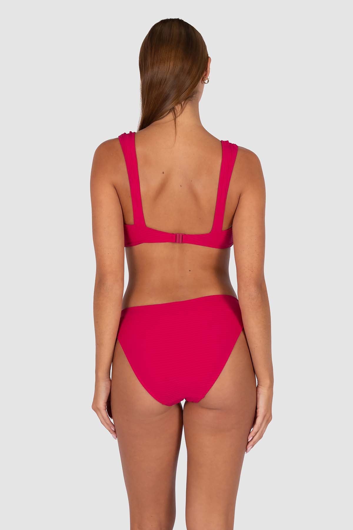 Baku Baku Positano Retro Bralette Bikini Bra Top - Peony Baku Positano Retro Bralette Bikini Bra Top - Peony Splash Swimwear Bikini Tops