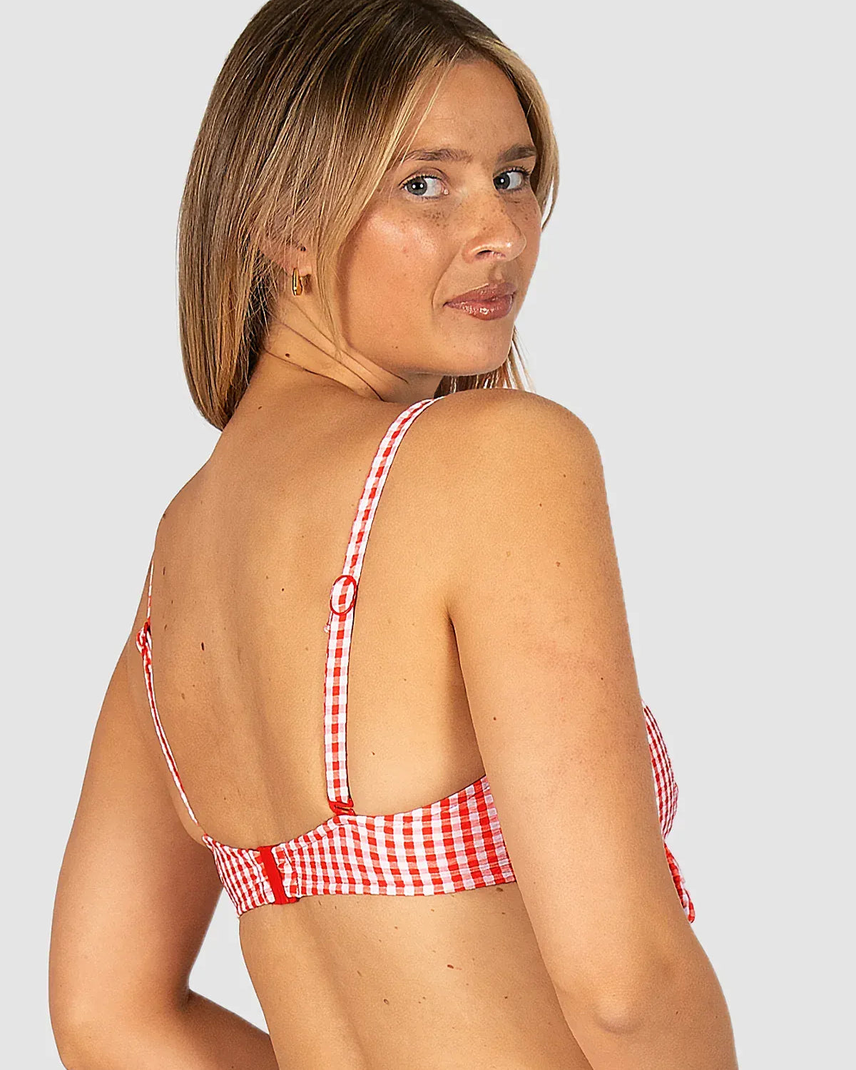 Baku Baku Riviera F Cup Tri Top - Sapphire Baku Riviera F Cup Tri Top - Sapphire Splash Swimwear Bikini Tops