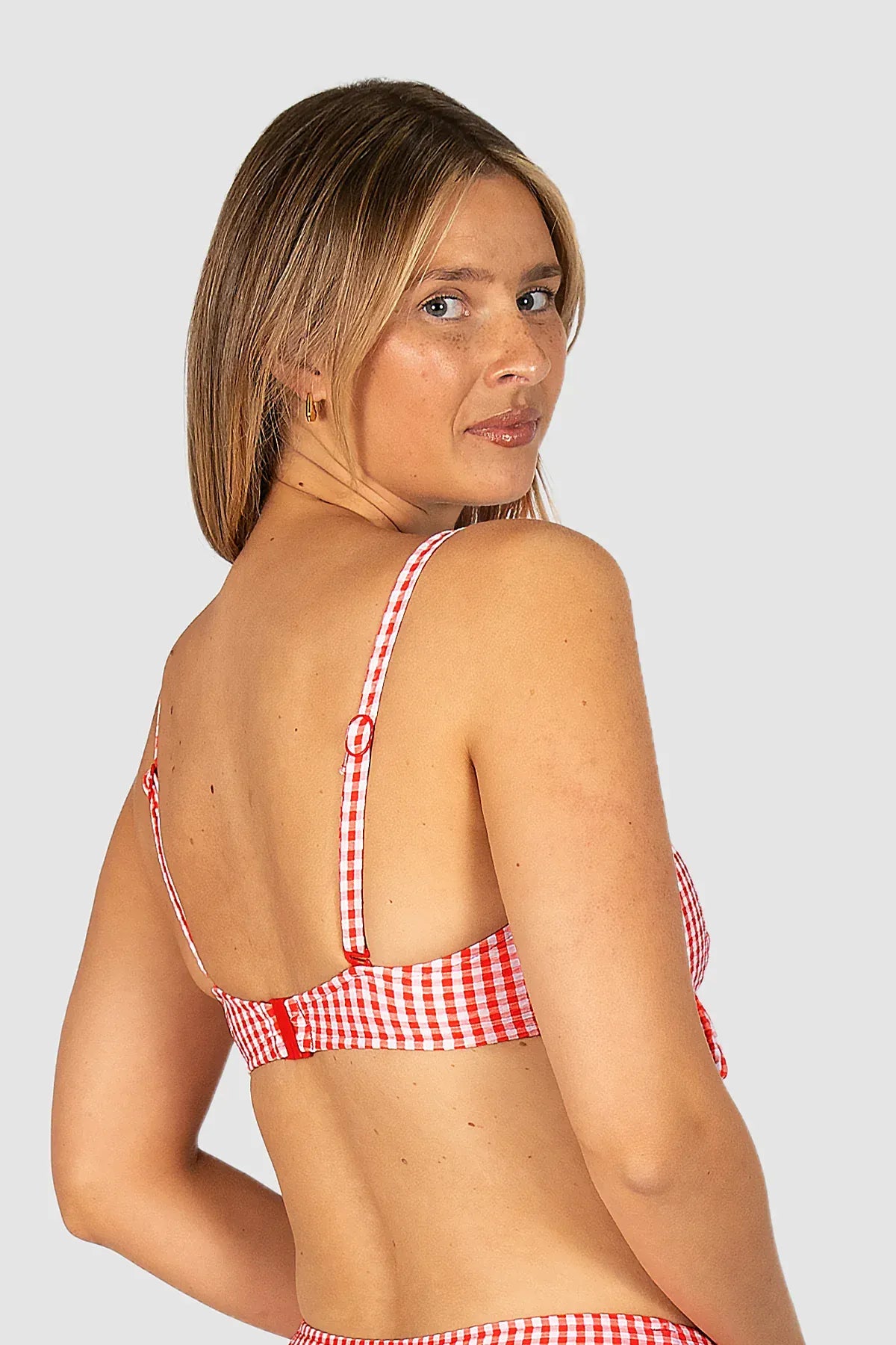 Baku Baku Riviera F Cup Tri Top - Sapphire Baku Riviera F Cup Tri Top - Sapphire Splash Swimwear Bikini Tops