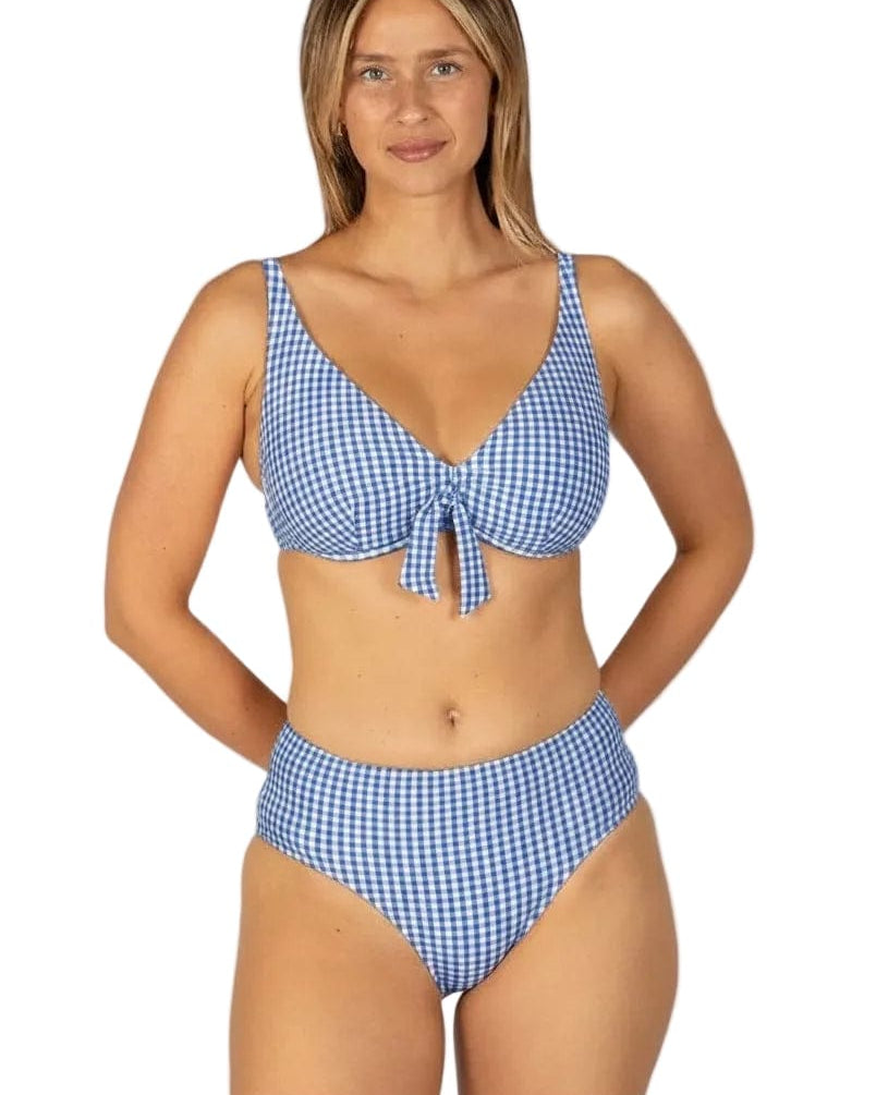 Baku Baku Riviera F Cup Tri Top - Sapphire Baku Riviera F Cup Tri Top - Sapphire Splash Swimwear Bikini Tops