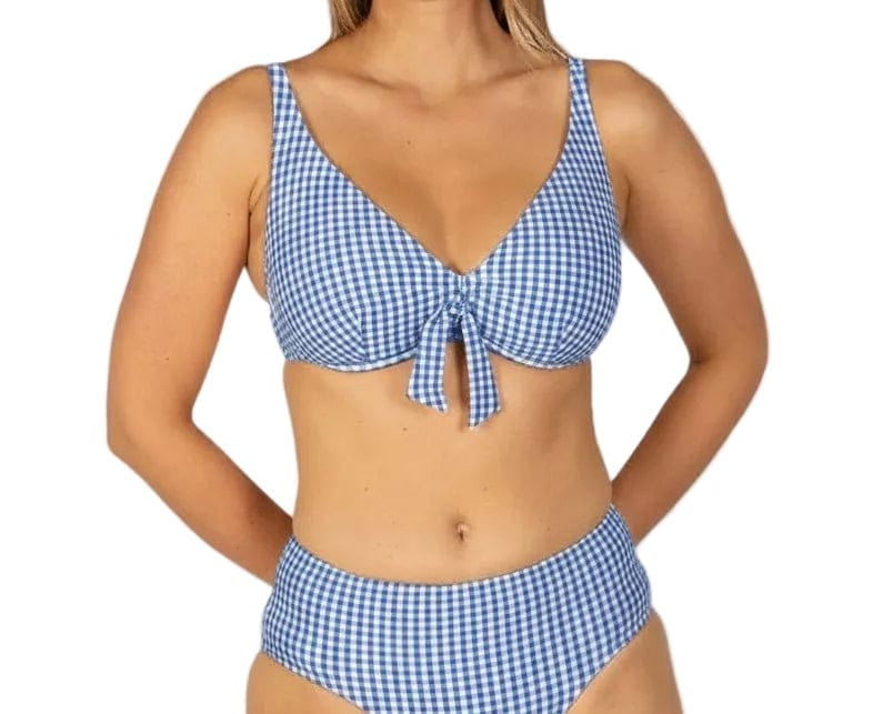 Baku Baku Riviera F Cup Tri Top - Sapphire Baku Riviera F Cup Tri Top - Sapphire Splash Swimwear Bikini Tops