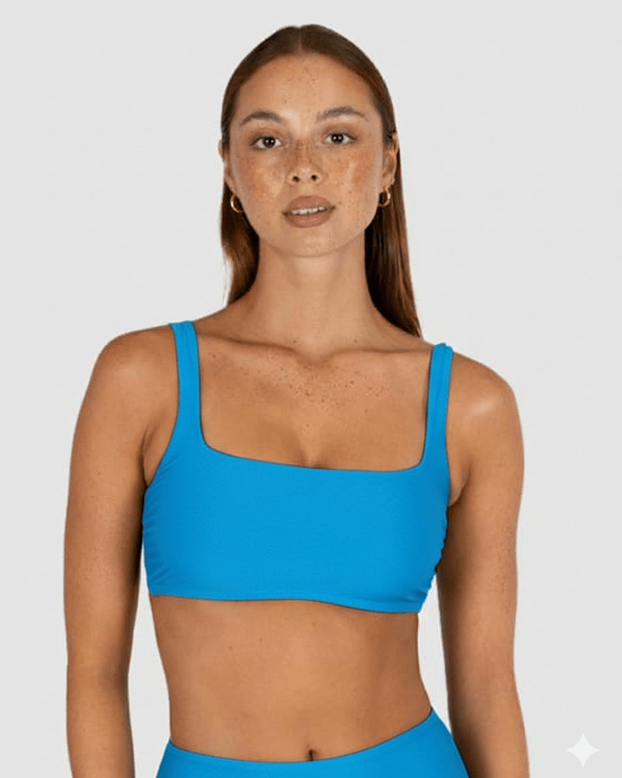 Baku Baku Rococco Bralette - Capri Baku Rococco Bralette - Capri Splash Swimwear