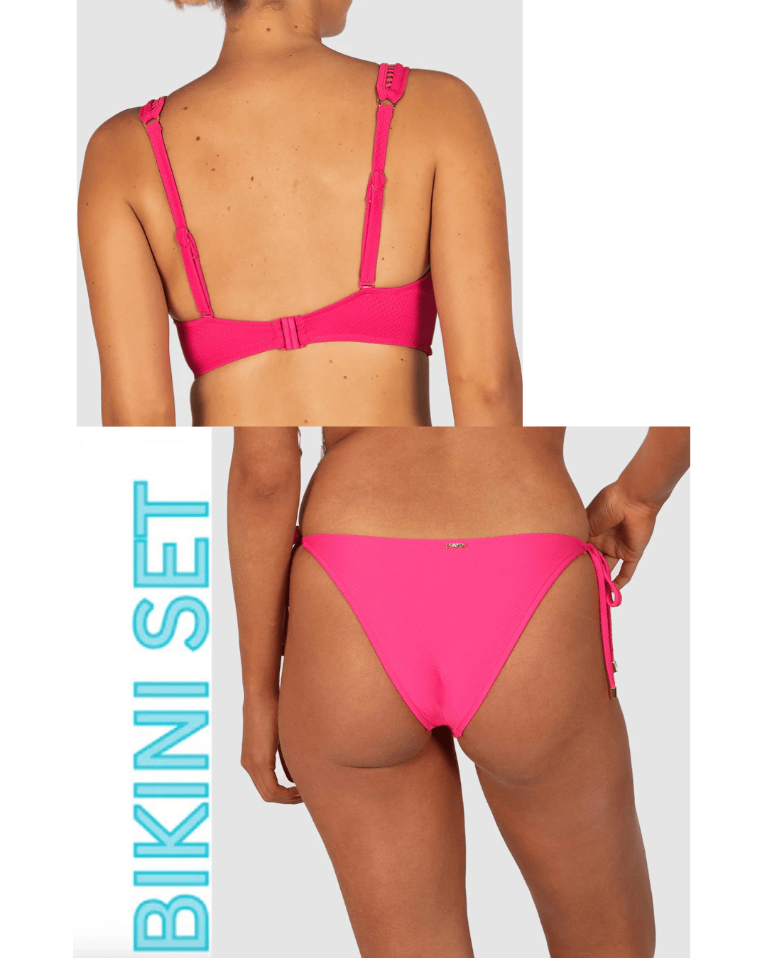 Baku Baku Rococco D-DD Long Line & Rio Tieside - Dragonfruit Baku Rococco D-DD Long Line & Rio Tieside - Dragonfruit Splash Swimwear Bikini Set AU14/US10