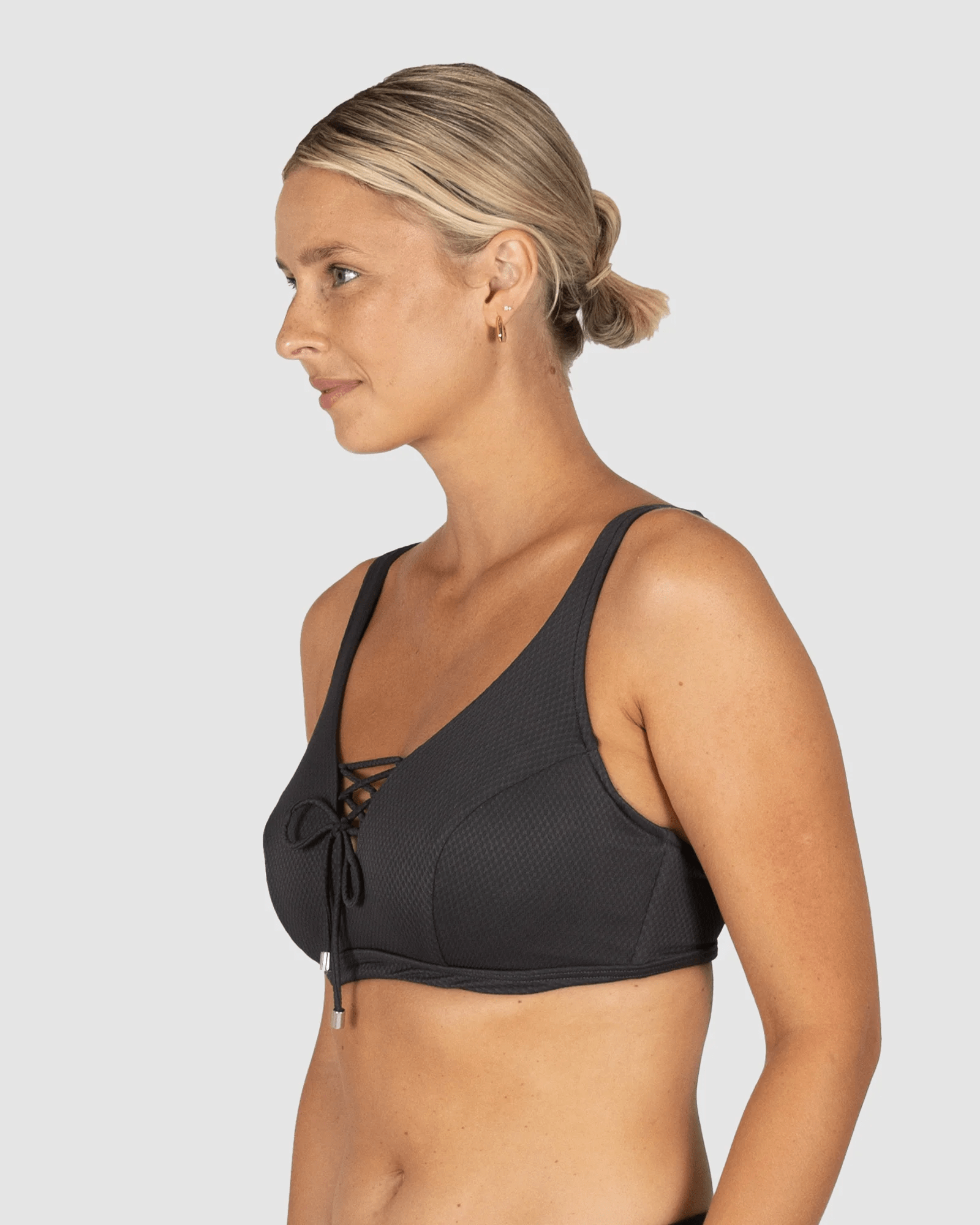 Baku Baku Rococco EFG Lace Bikini Bra Top - Cacao Baku Rococco EFG Lace Bikini Bra Top - Cacao Splash Swimwear