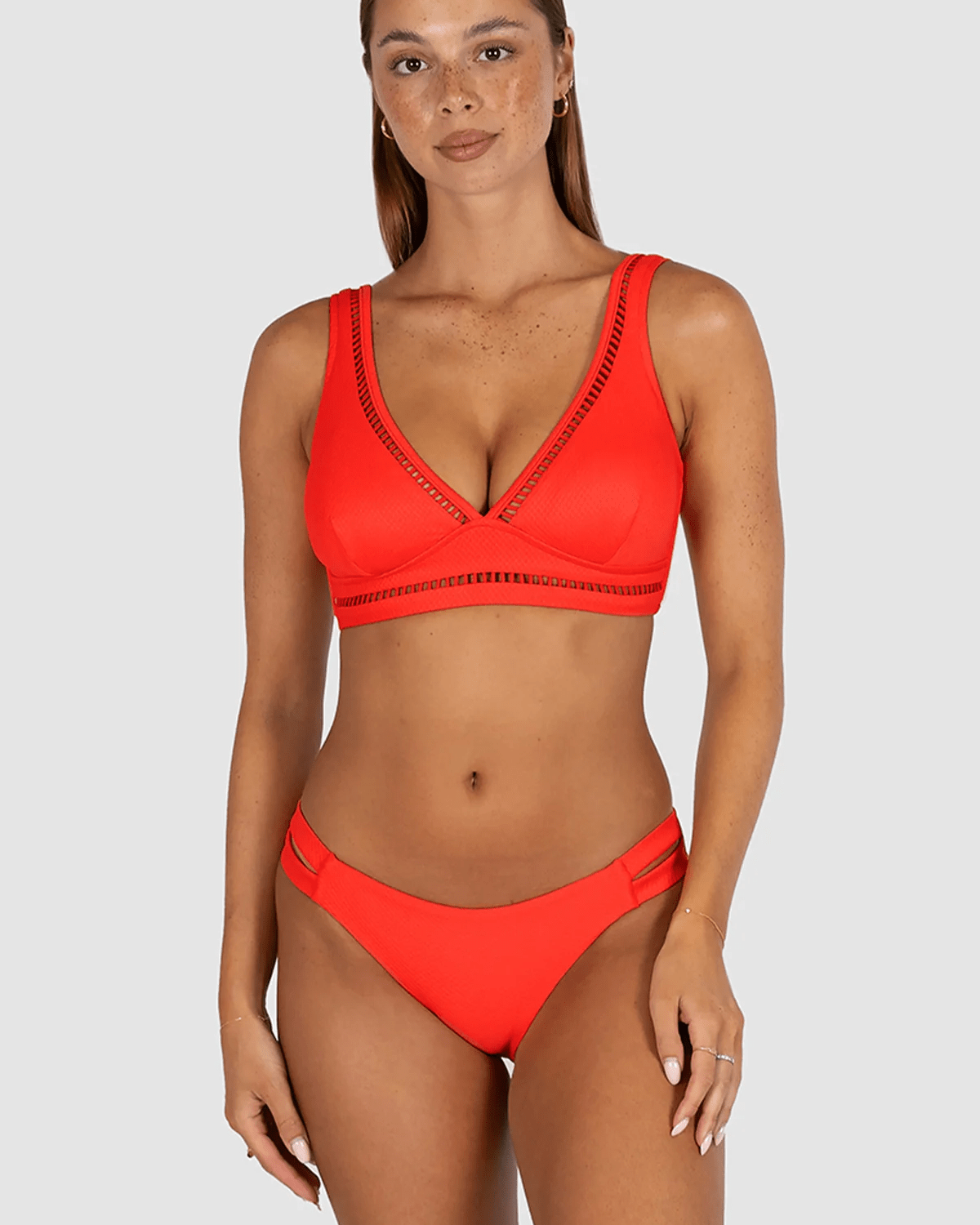 Baku Baku Rococco Hipster - Flame Baku Rococco Hipster - Flame Splash Swimwear Bikini Bottoms