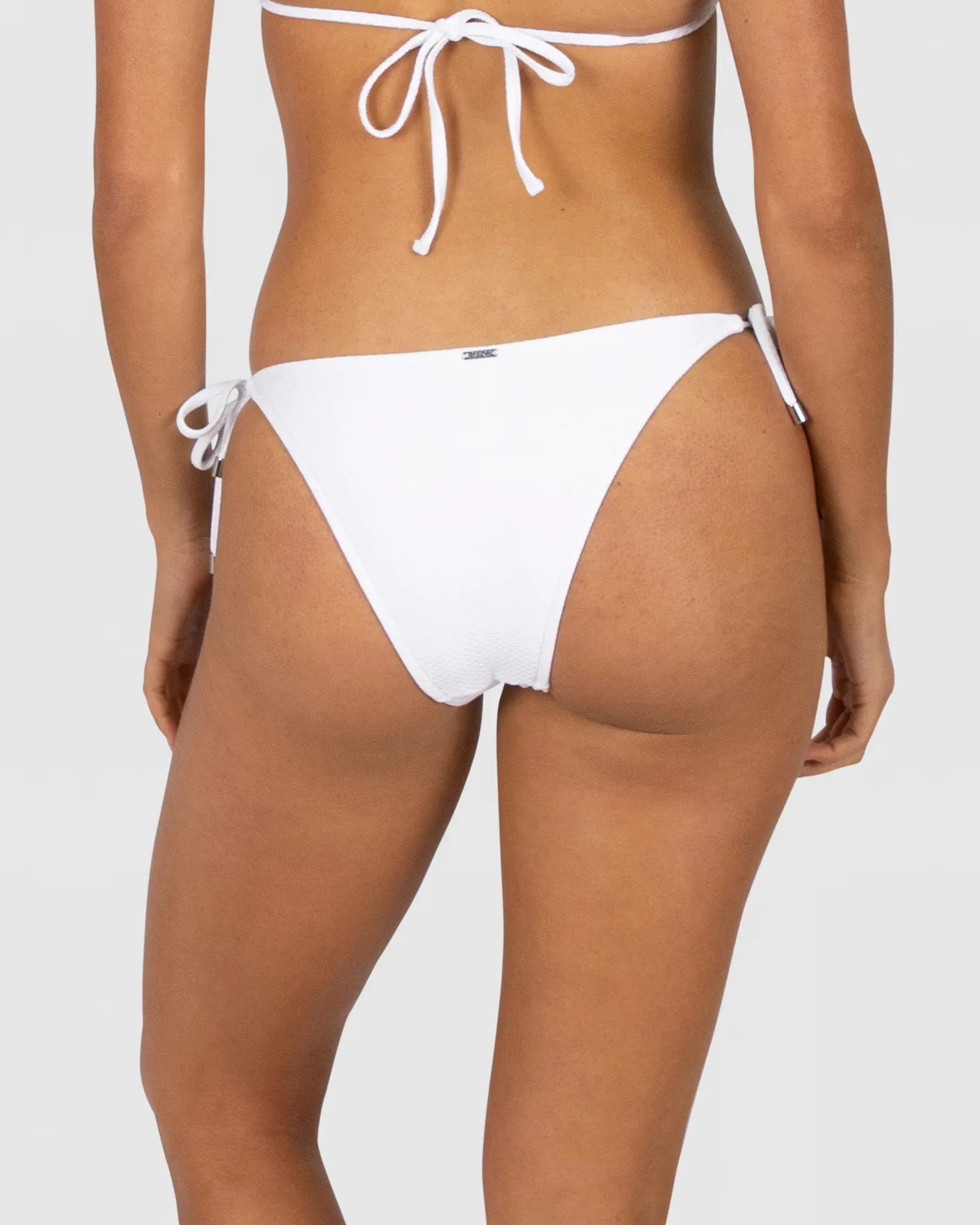 Baku Baku Rococco Rio Tieside Pant - White Baku Rococco Rio Tieside Pant - White Splash Swimwear Bikini Bottoms