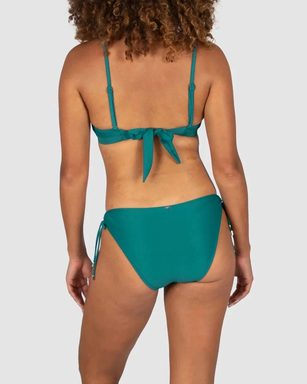 Baku Baku Rococco Tie Side Hipster Bikini Bottom - Jungle Baku Rococco Tie Side Hipster Bikini Bottom - Jungle Splash Swimwear Bikini Bottoms
