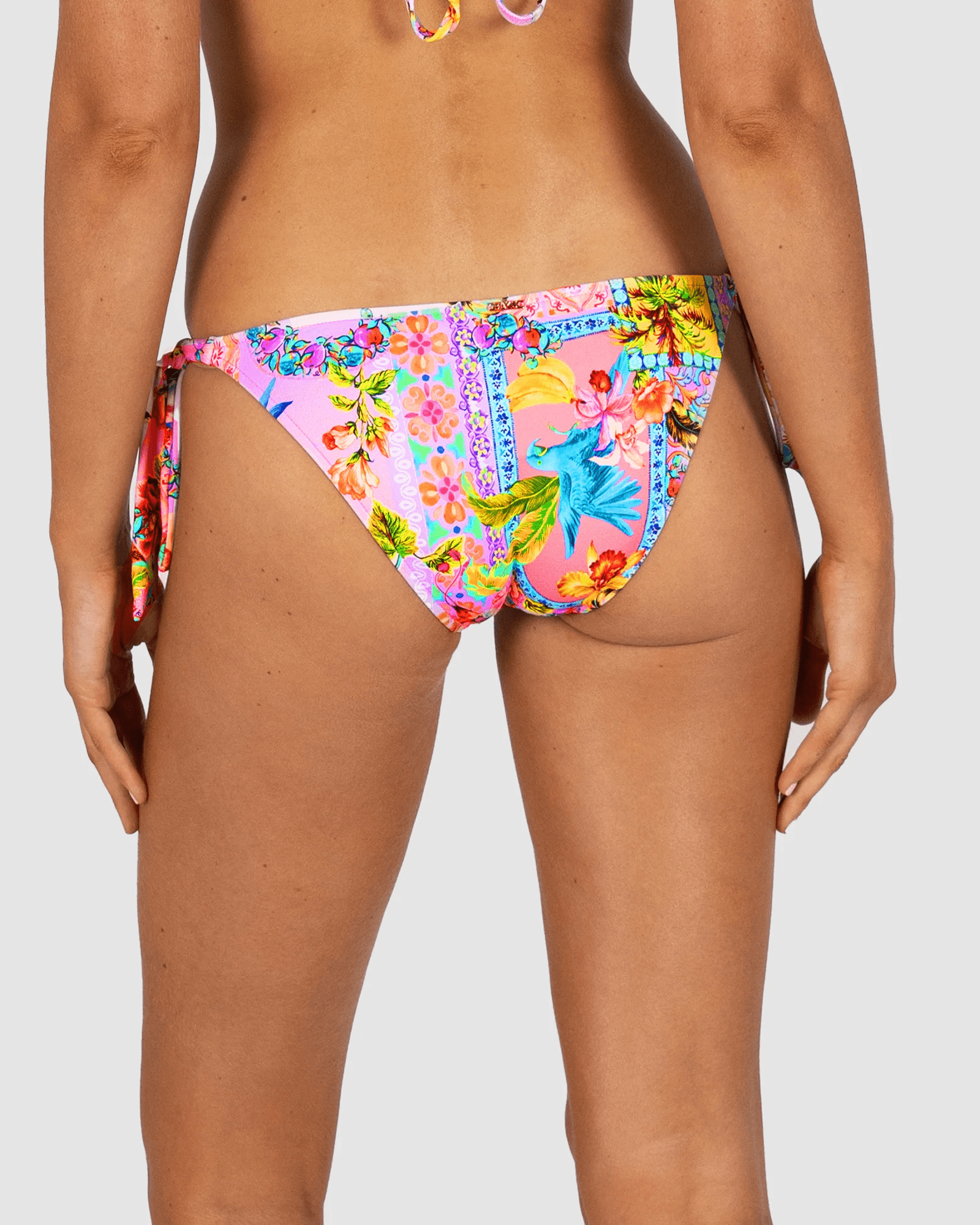 Baku Baku Sardinia 70's Tie Side - Lemon Baku Sardinia 70's Tie Side - Lemon Splash Swimwear