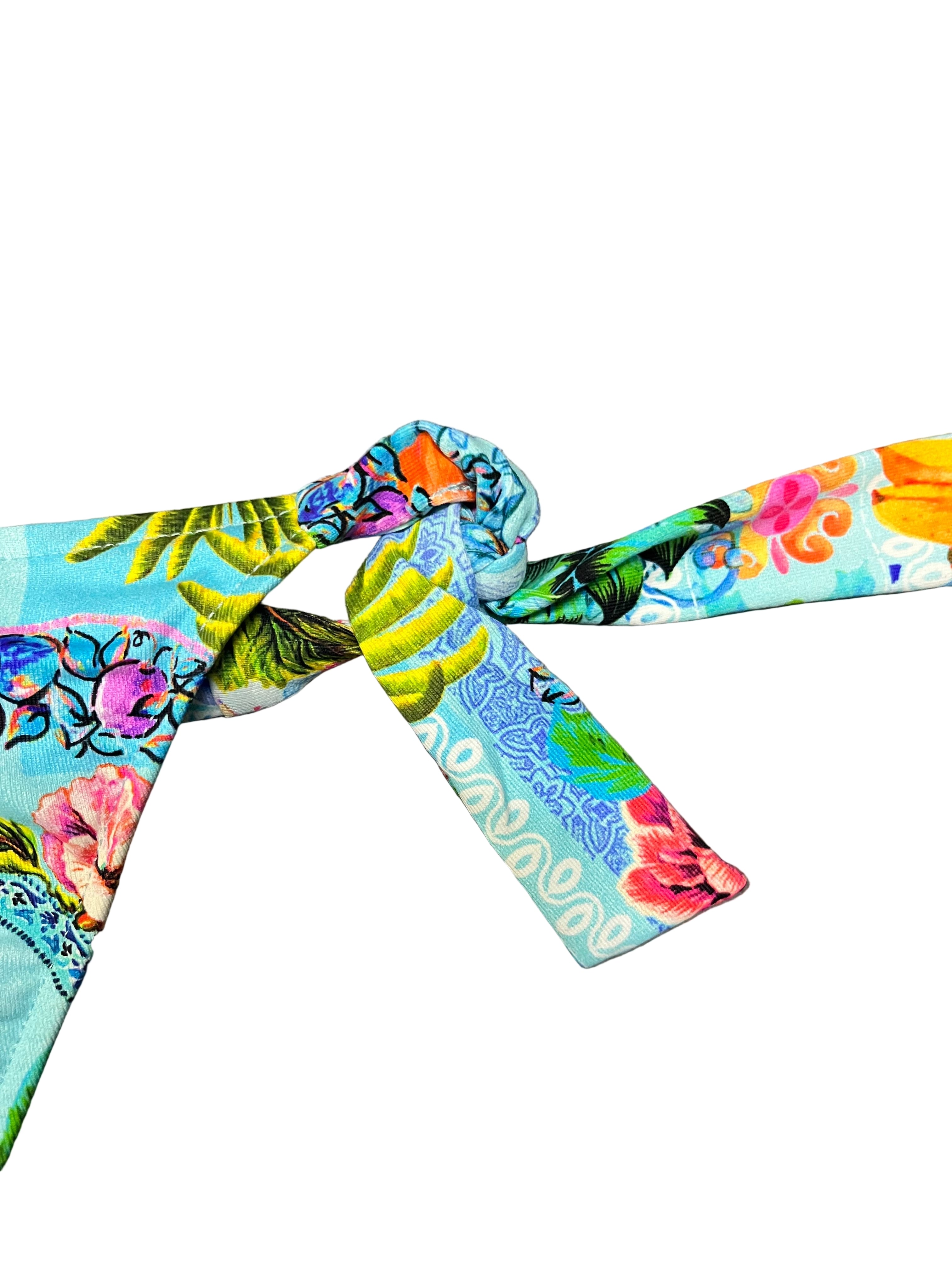 Baku Baku Sardinia 70's Tie Side - Ocean Baku Sardinia 70's Tie Side - Ocean Splash Swimwear