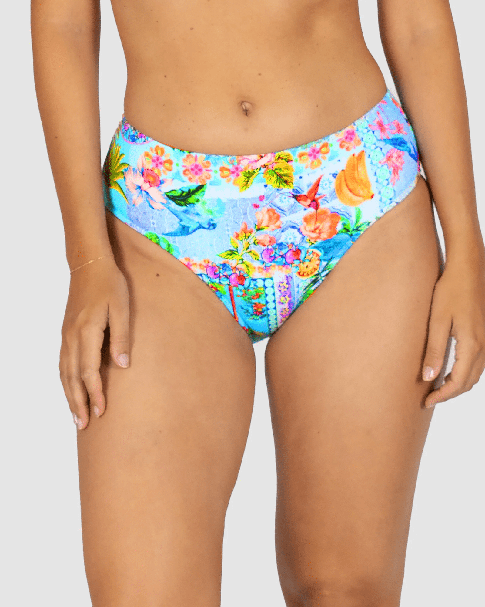 Baku Baku Sardinia Mid Pant - Ocean Baku Sardinia Mid Pant - Ocean Splash Swimwear