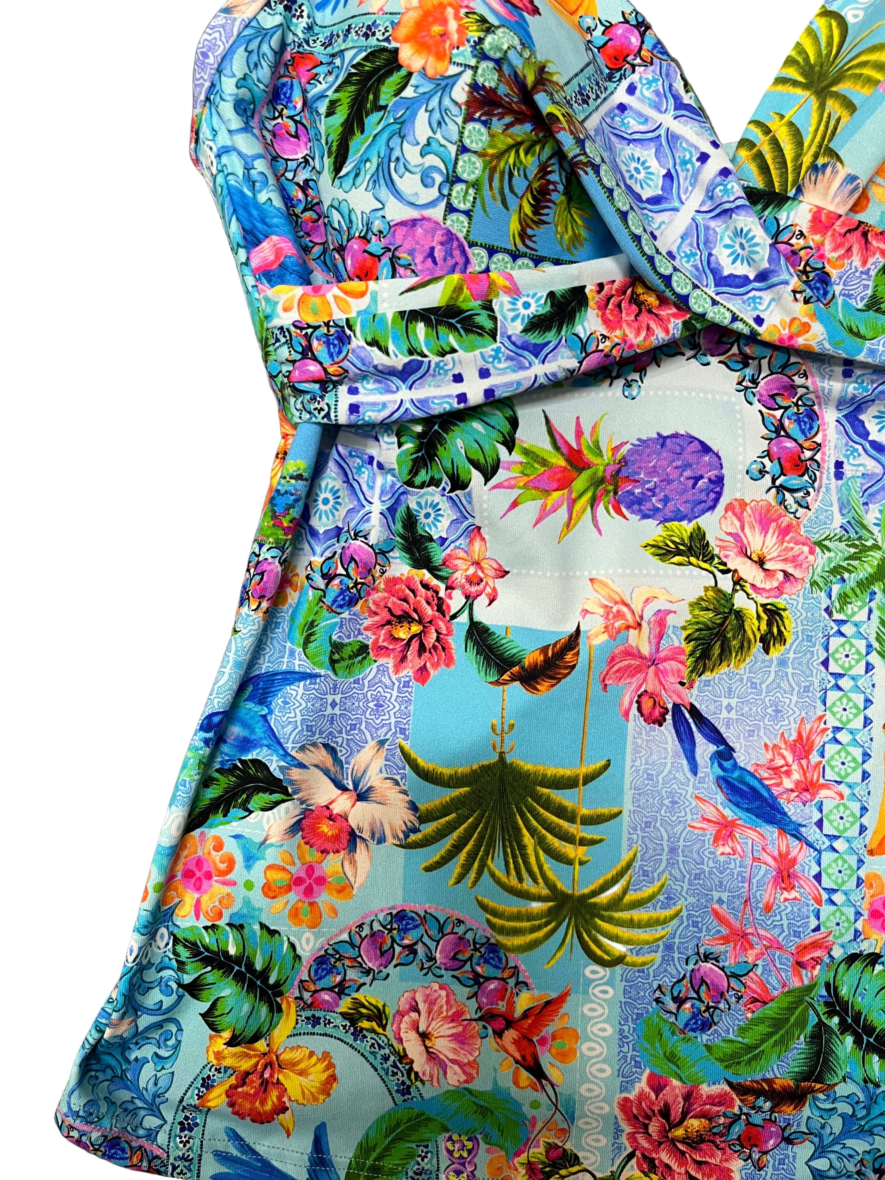 Baku Baku Sardinia Multi Fit Singlet - Ocean Baku Sardinia Multi Fit Singlet - Ocean Splash Swimwear