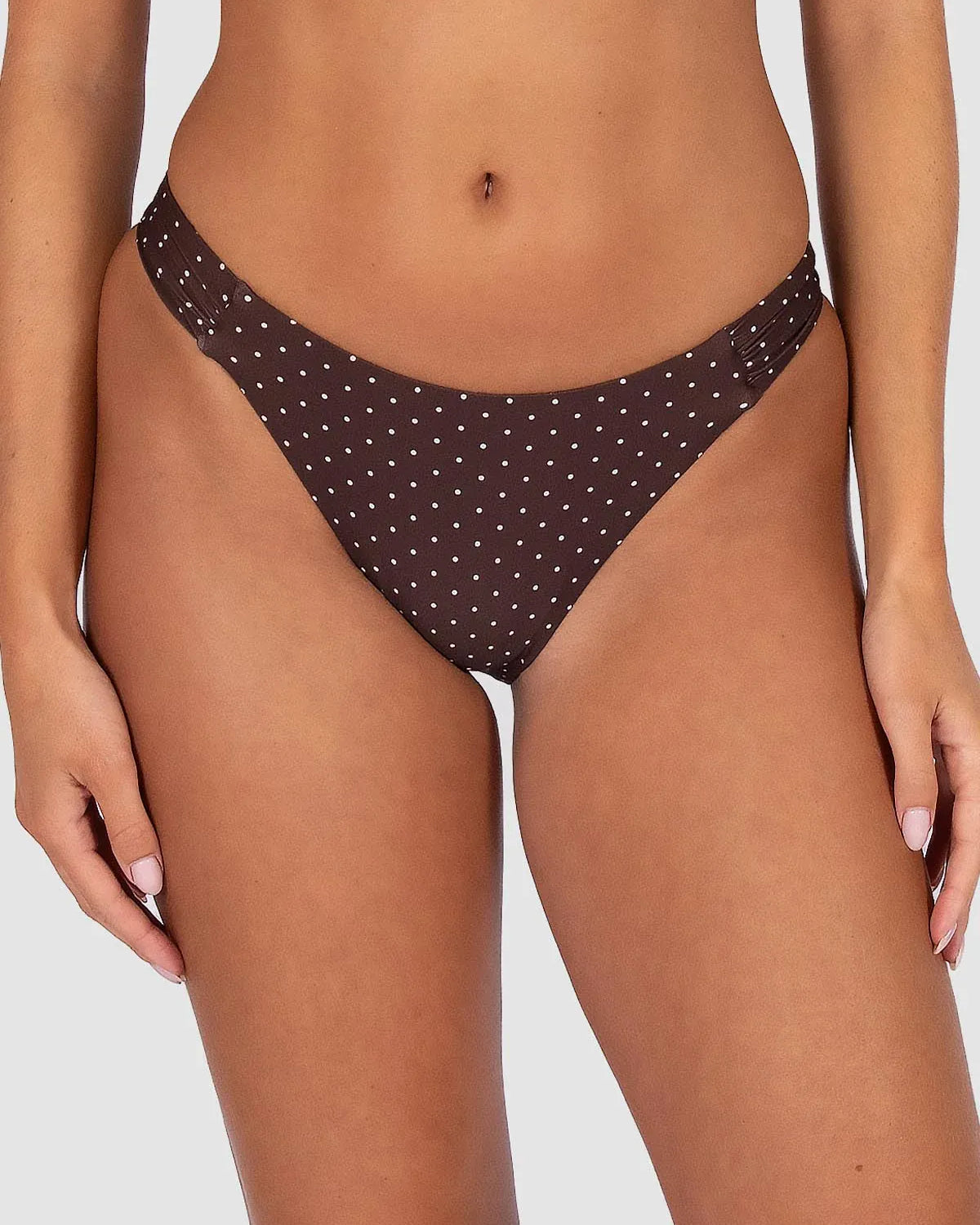 Baku Baku Sundancer Cheeky Pant - Cocoa Baku Sundancer Cheeky Pant - Cocoa Splash Swimwear Bikini Bottoms