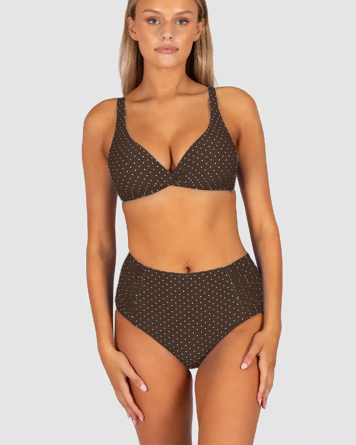 Baku Baku Sundancer D/DD Bra - Cocoa Baku Sundancer D/DD Bra - Cocoa Splash Swimwear Bikini Tops