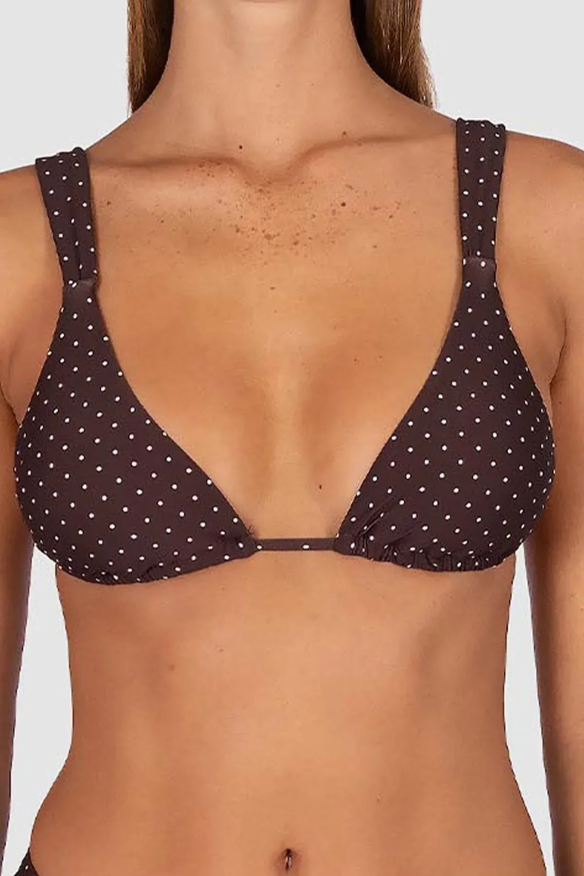 Baku Baku Sundancer Retro Triangle - Cocoa Baku Sundancer Retro Triangle - Cocoa Splash Swimwear Bikini Tops
