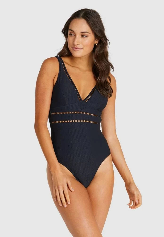 Baku Rococco Longline One Piece Baku Rococco Longline One Piece - Jungle/ Nero/ Belize Splash Swimwear