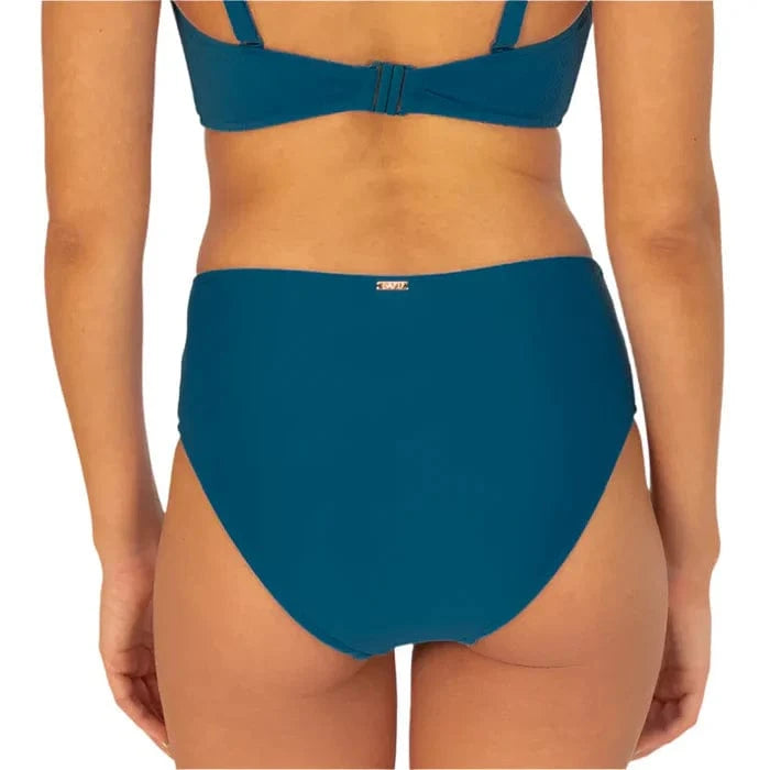 Baku Rococco Mid Bikini Pant - Belize Rococco Mid Bikini Pant - Belize Splash Swimwear Bikini Bottoms