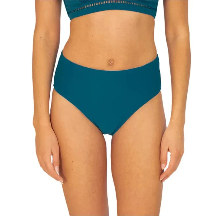 Baku Rococco Mid Bikini Pant - Belize Rococco Mid Bikini Pant - Belize Splash Swimwear Bikini Bottoms