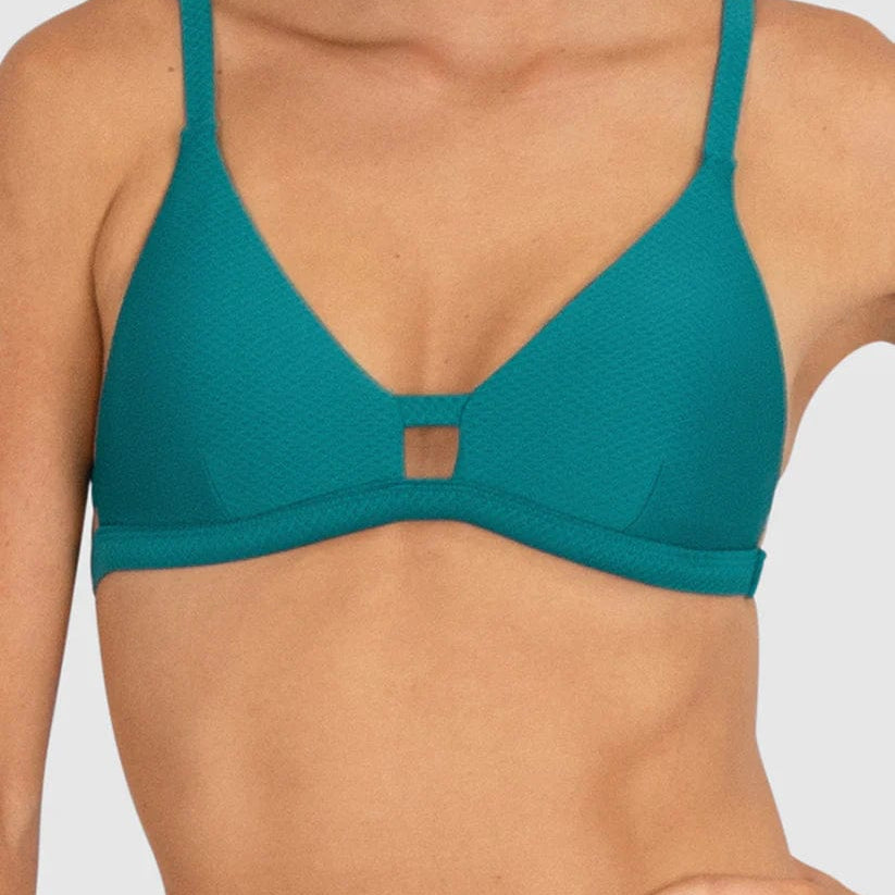 Baku Bikini Tops Rococco Twin Strap Bra Bikini Top Baku Rococco Twin Bra Bikini Top - White