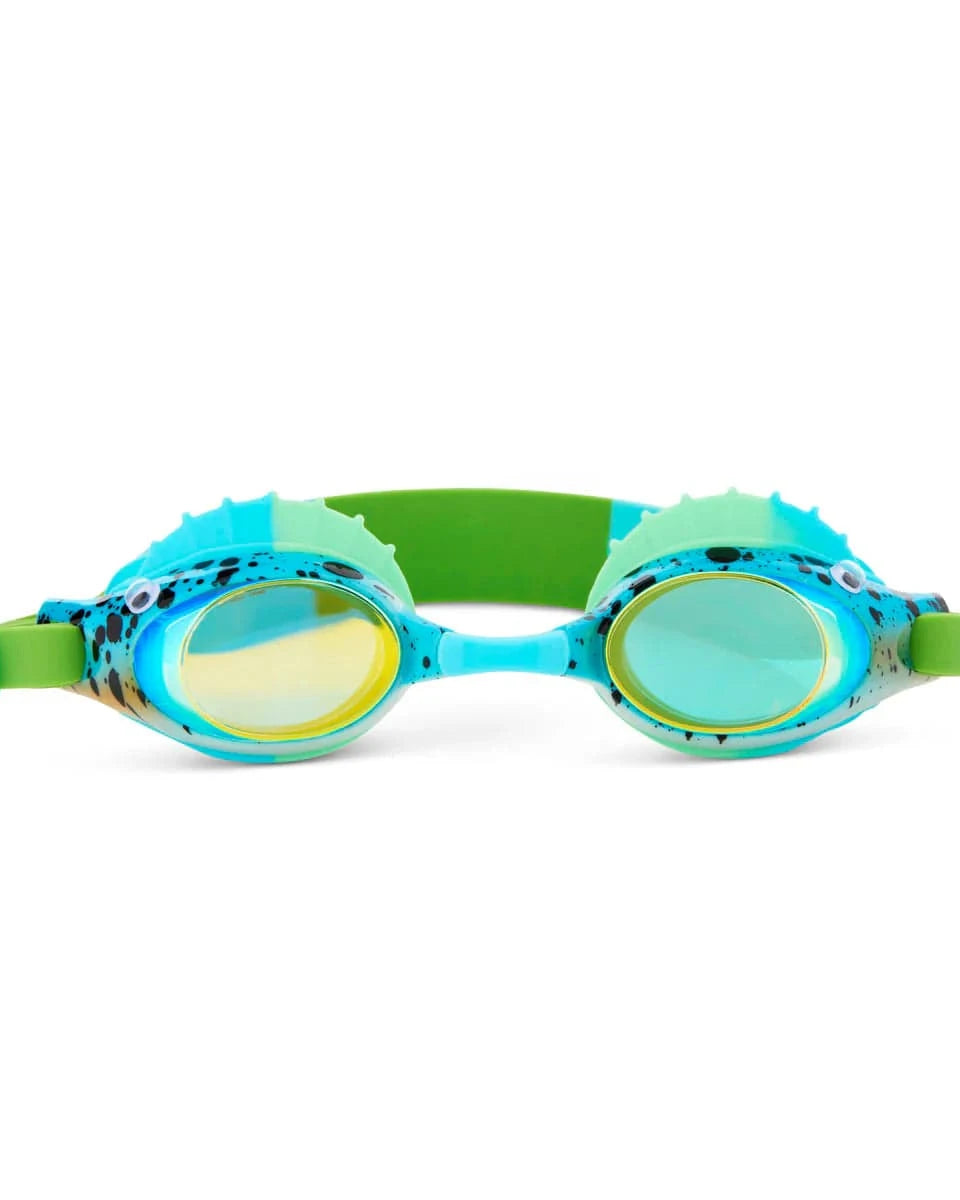 Bling2o Bass Fish Goggle - Betta Blue Green 001B-FINLEY8B24 Bass Fish Goggle - Betta Blue Green Splash Swimwear 810121613153