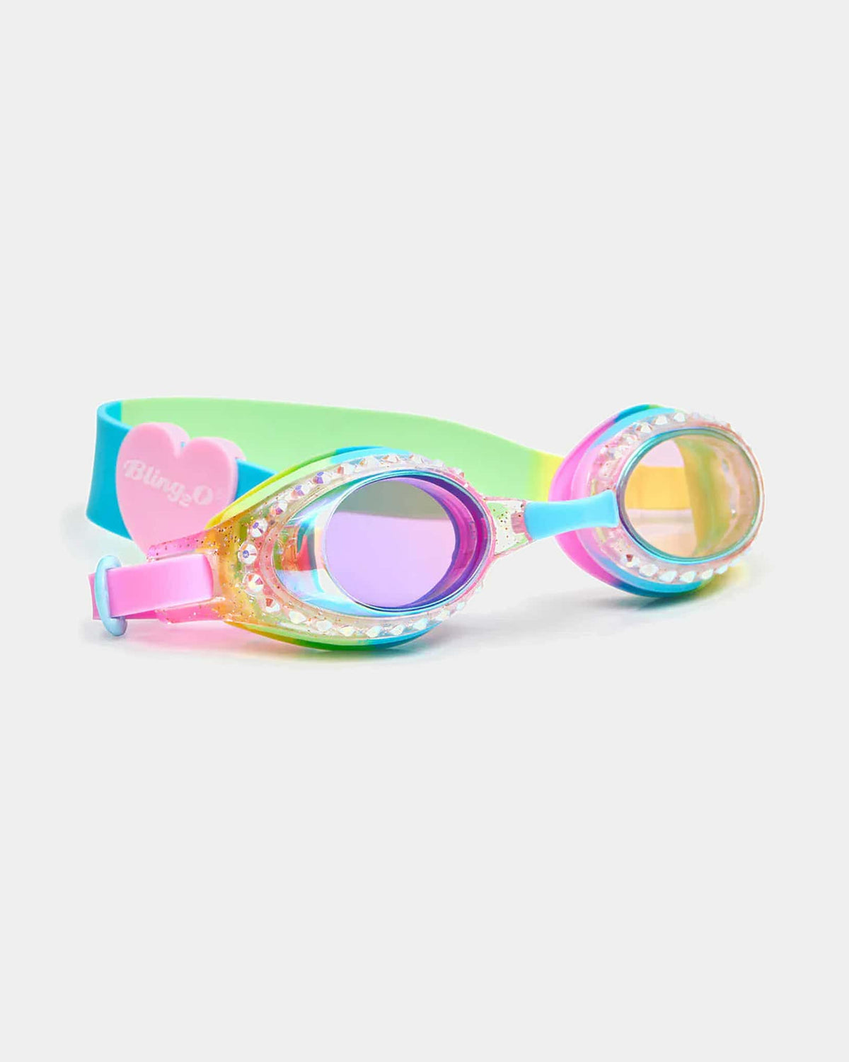 Bling2o Bling2o Classic Cotton Candy Swim Goggles CLASSIC12G20 Bling2o Classic Cotton Candy Swim Goggles Splash Swimwear Goggles 810029702676
