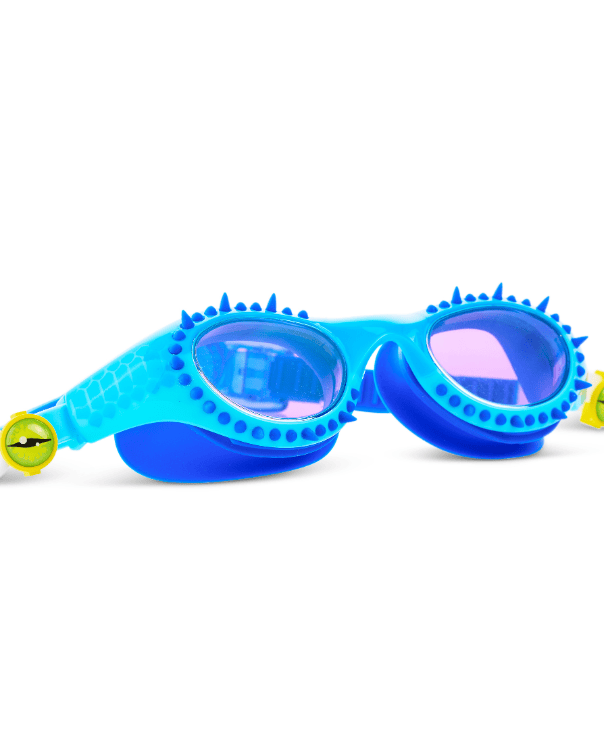 Bling2o Bling2o Jurassic Raptor Reef Blue Swim Goggles 001B-JURASSIC8B Bling2o Megamouth Great White Shark Swim Goggles Splash Swimwear 810205120355