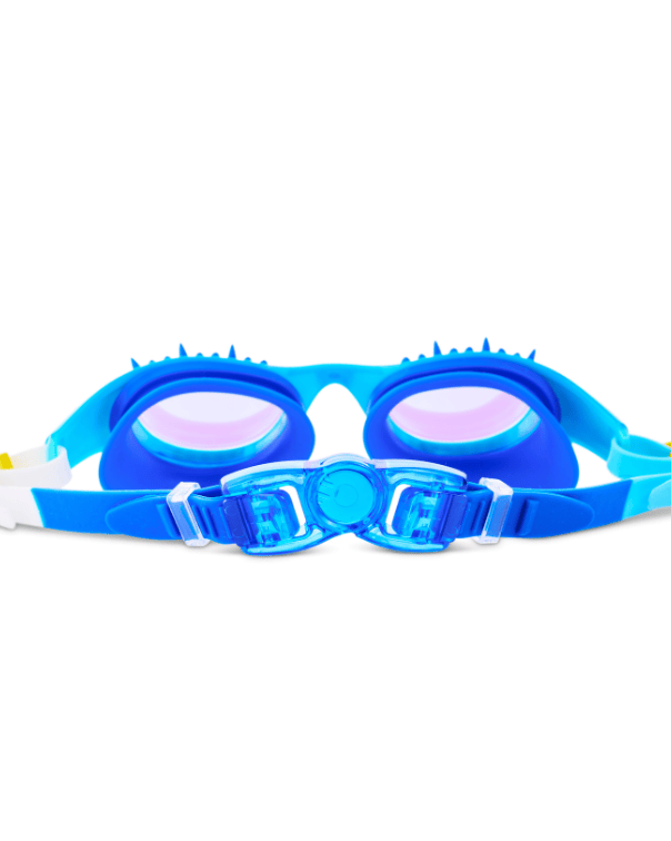 Bling2o Bling2o Jurassic Raptor Reef Blue Swim Goggles 001B-JURASSIC8B Bling2o Megamouth Great White Shark Swim Goggles Splash Swimwear 810205120355