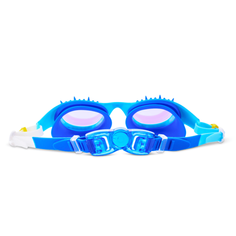 Bling2o Bling2o Jurassic Raptor Reef Blue Swim Goggles 001B-JURASSIC8B Bling2o Megamouth Great White Shark Swim Goggles Splash Swimwear 810205120355