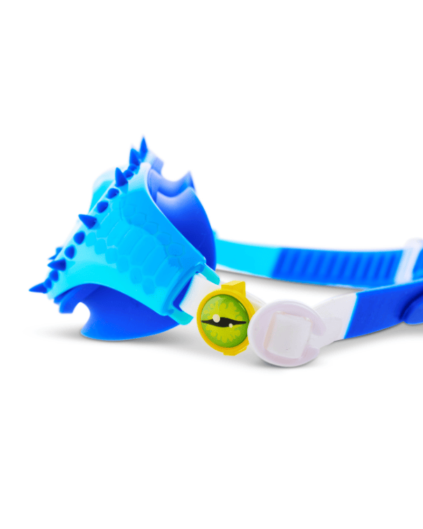 Bling2o Bling2o Jurassic Raptor Reef Blue Swim Goggles 001B-JURASSIC8B Bling2o Megamouth Great White Shark Swim Goggles Splash Swimwear 810205120355