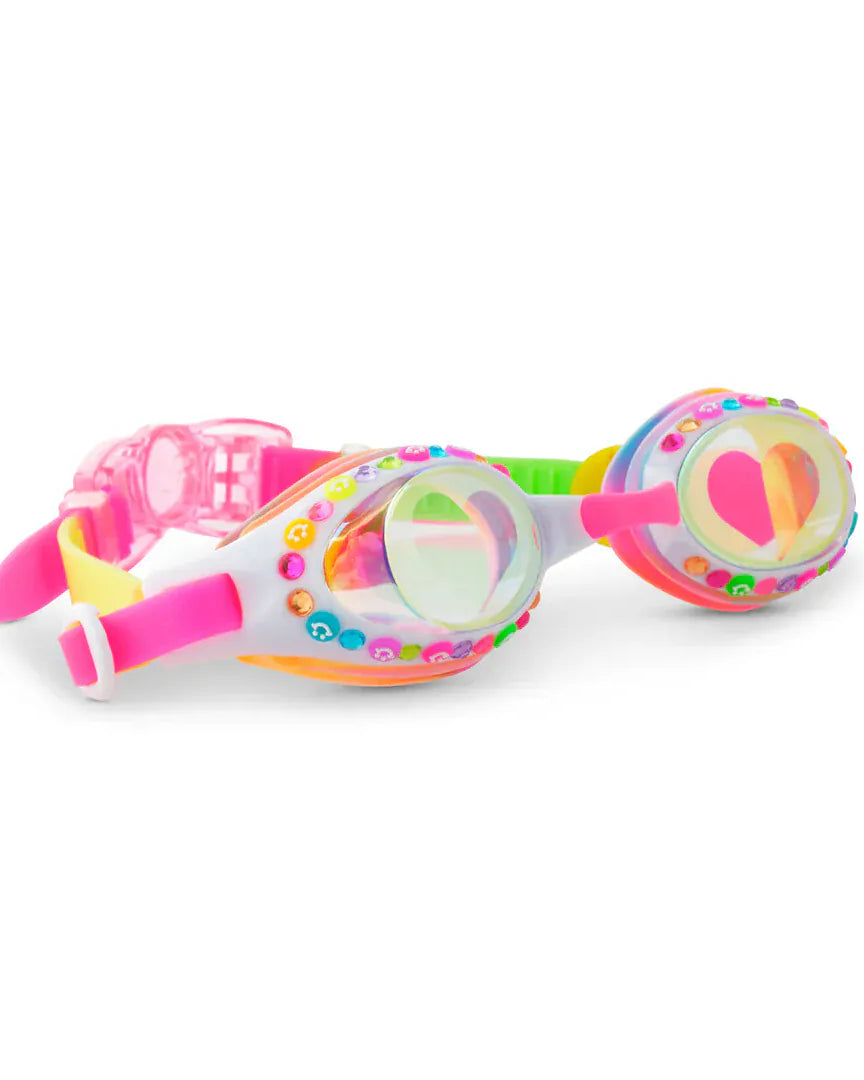 Bling2o Bling2o Smile Positively Pink Swim Goggles 001G-SMILE8G Bling2o Megamouth Great White Shark Swim Goggles Splash Swimwear 810121617212