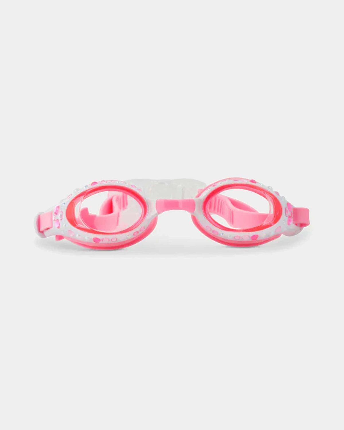 Bling2o Bling2o White Bow Swim Goggles - Pearl White 29232541024217 Bling2o White Bow Swim Goggles - Pearl White Splash Swimwear Goggles 810121617335