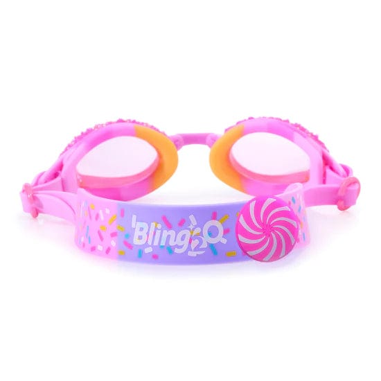 Bling2o Crystal Pink Rock Candy Splash Swimwear Goggles 810029707008